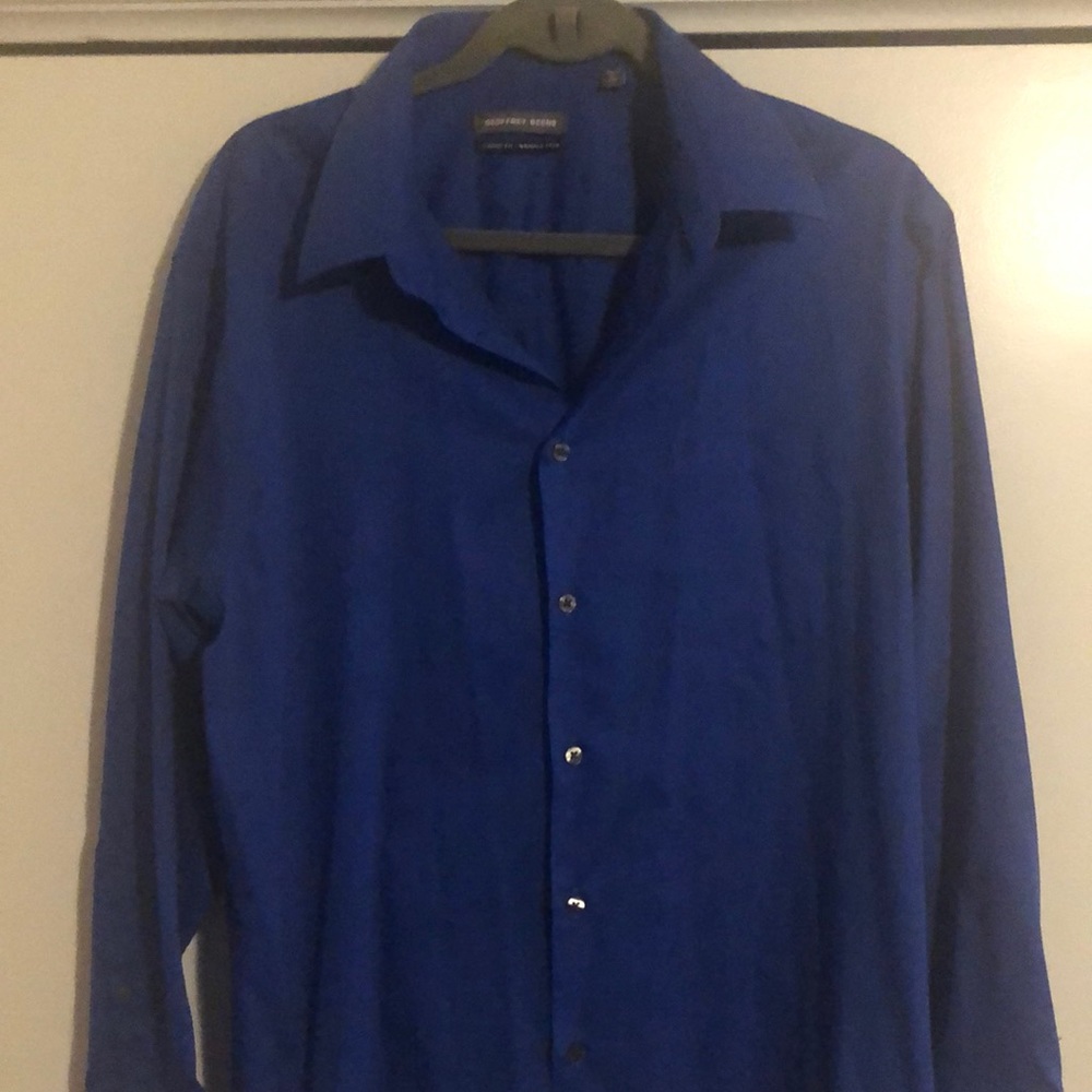 Blue Men’s Dress Shirt